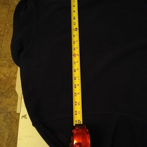 COPY - Basic Editions Mens Jacket 2XL/56 Flannel Lined Blue Gray Varsity Zip Po… - Picture 6 of 7